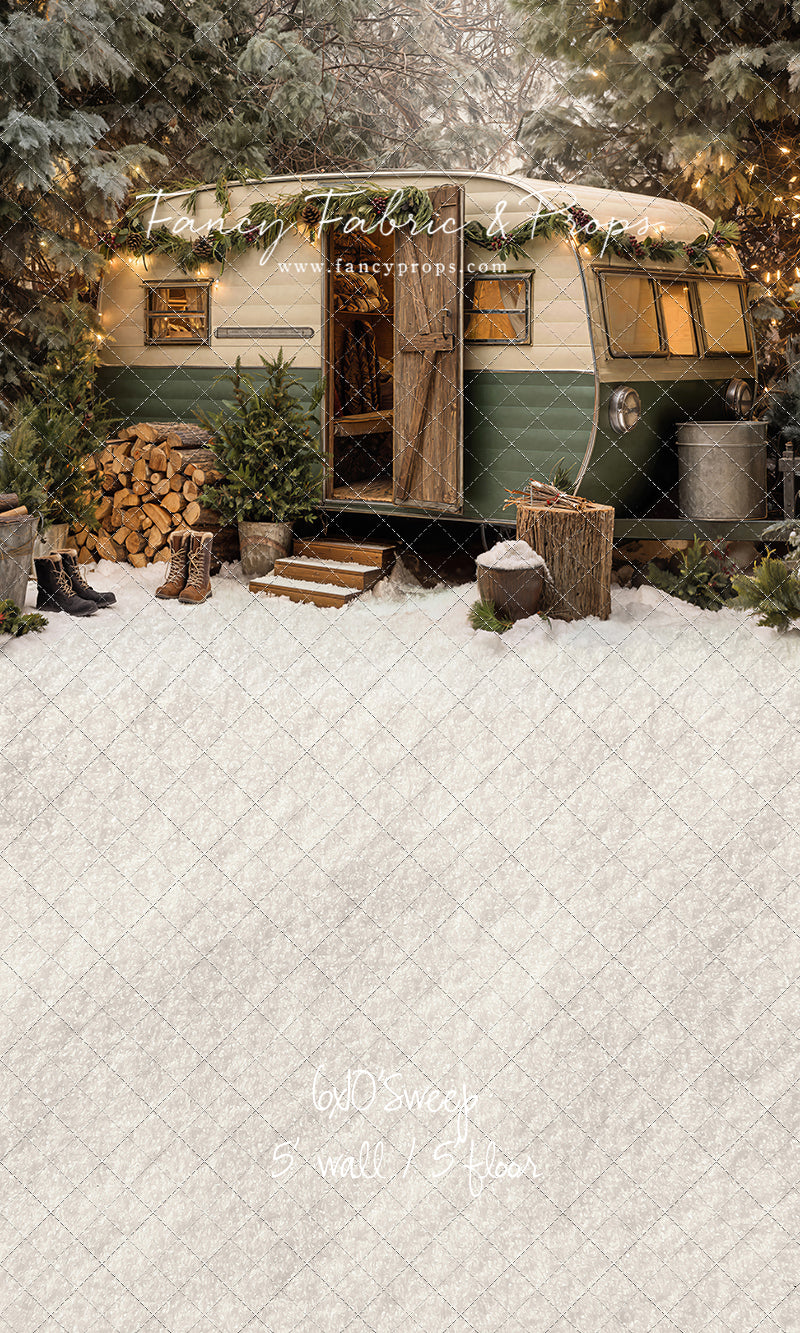 Cozy Camper Christmas - with Sweep Option