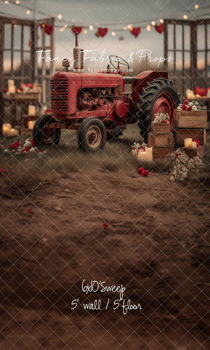 Crimson Courtship Lane - With Sweep Option