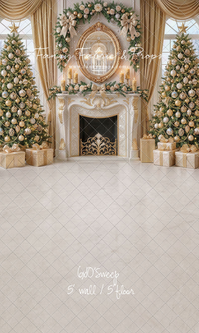 Elegant Ivory Parlor - with Sweep Option