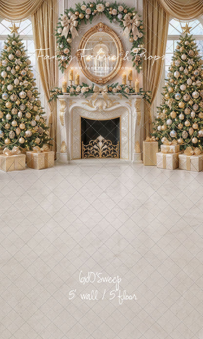 Elegant Ivory Parlor - with Sweep Option