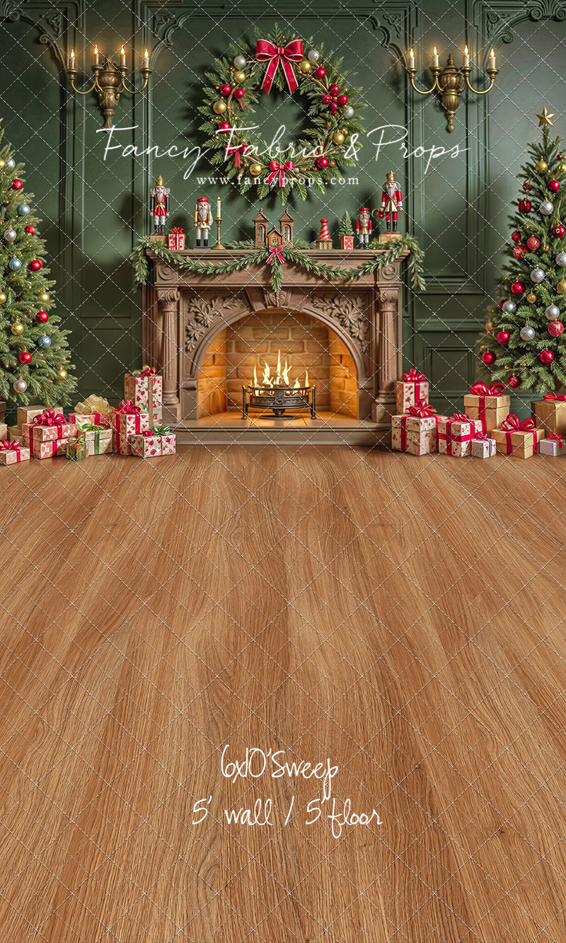 Emerald Christmas Room - with Sweep Option