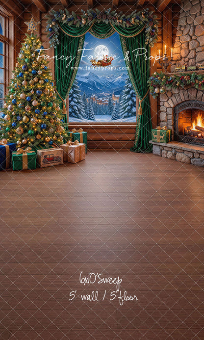 Emerald Mountain Sleigh View - with Sweep Option