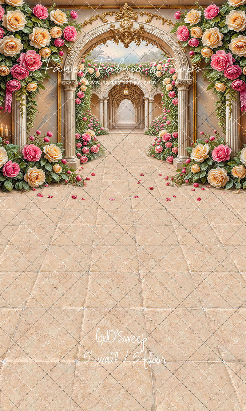 Enchanted Rose Corridor - With Sweep Option