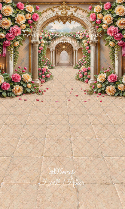 Enchanted Rose Corridor - With Sweep Option