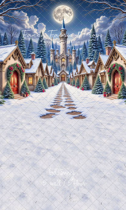 Enchanted Snowfall Lane - with Sweep Option