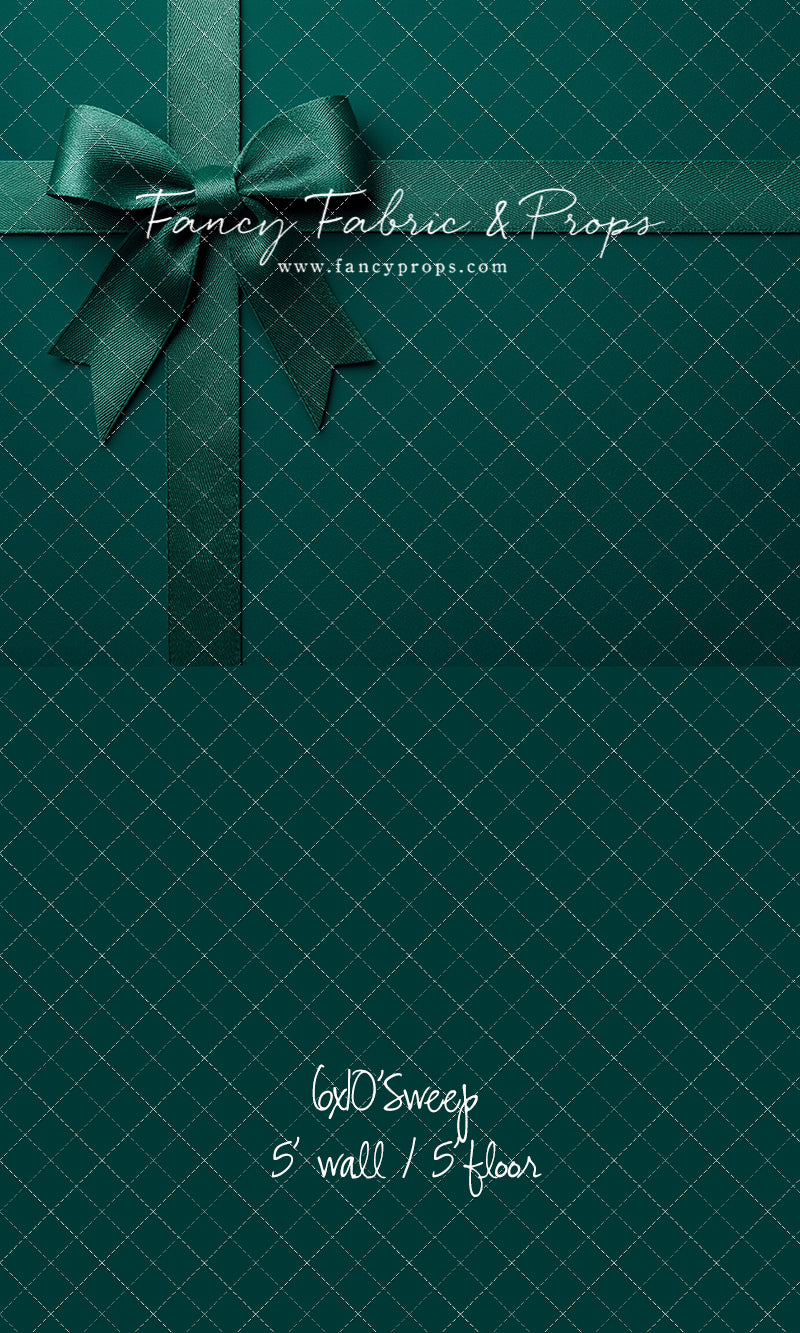 Evergreen Glam Bows- With Sweep Option