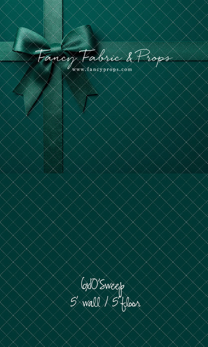 Evergreen Glam Bows- With Sweep Option