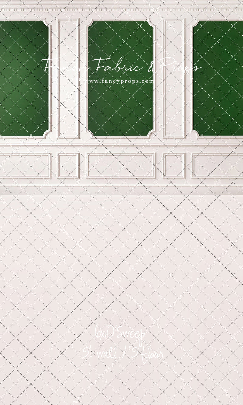 Evergreen Wainscoting - With Sweep Option