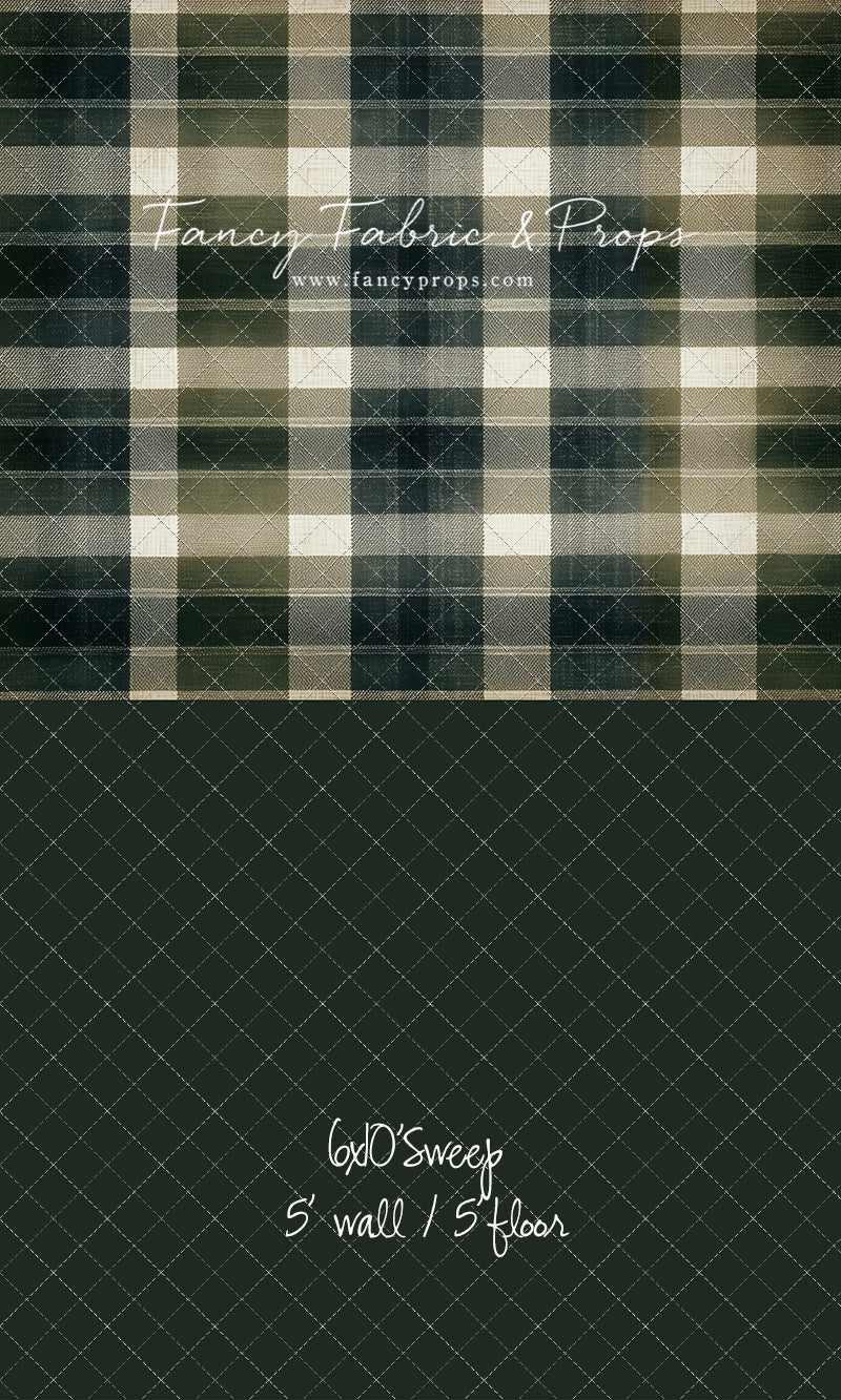 Forest Lodge Plaid - With Sweep Option