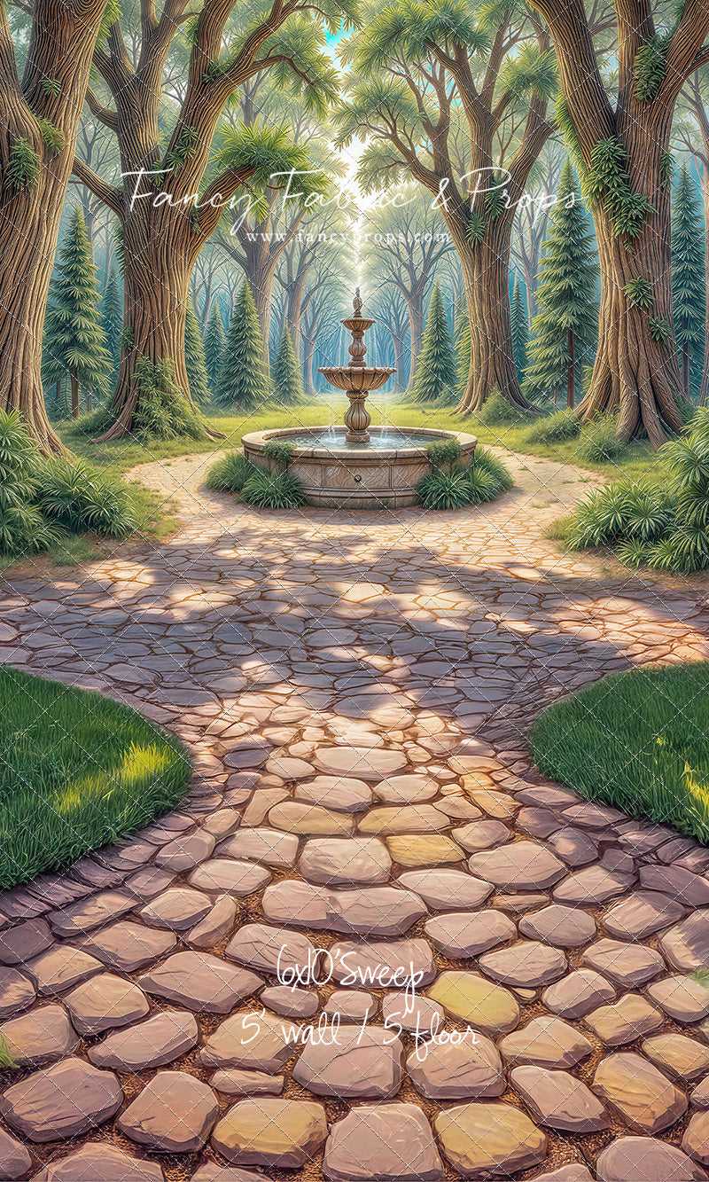 Fountain of the Enchanted Grove - With Sweep Option