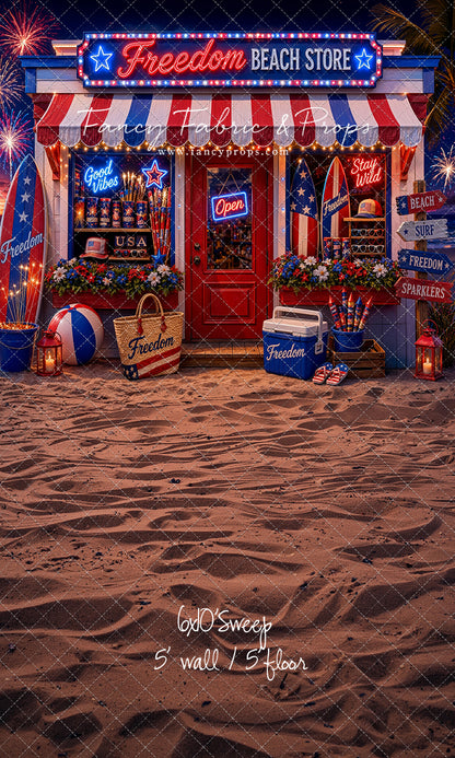 Freedom Beach Store - With Sweep Option