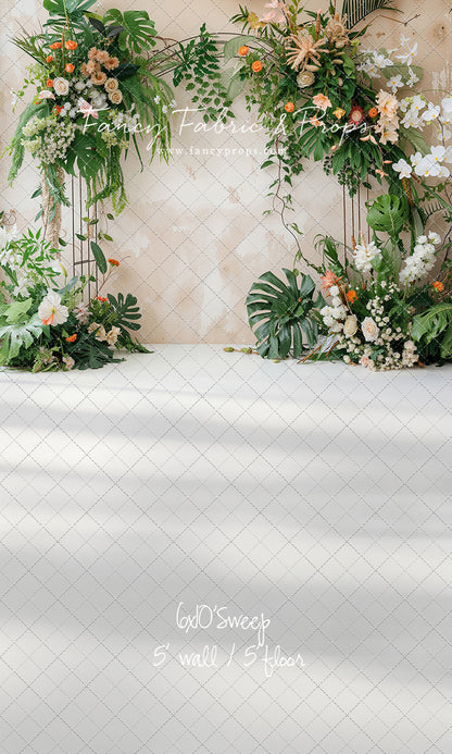 Garden Arch In Bloom - With Sweep Option