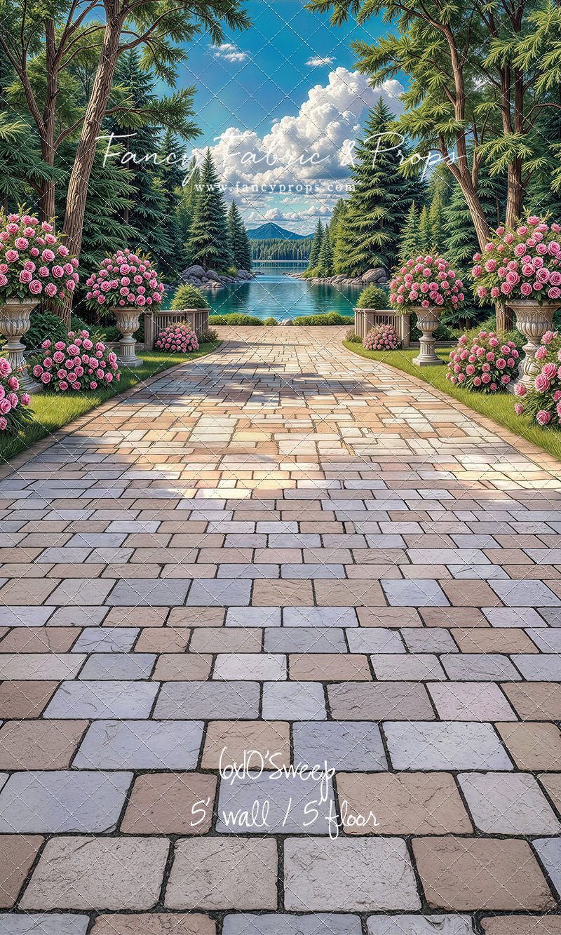 Garden By The Blue Lake - With Sweep Option