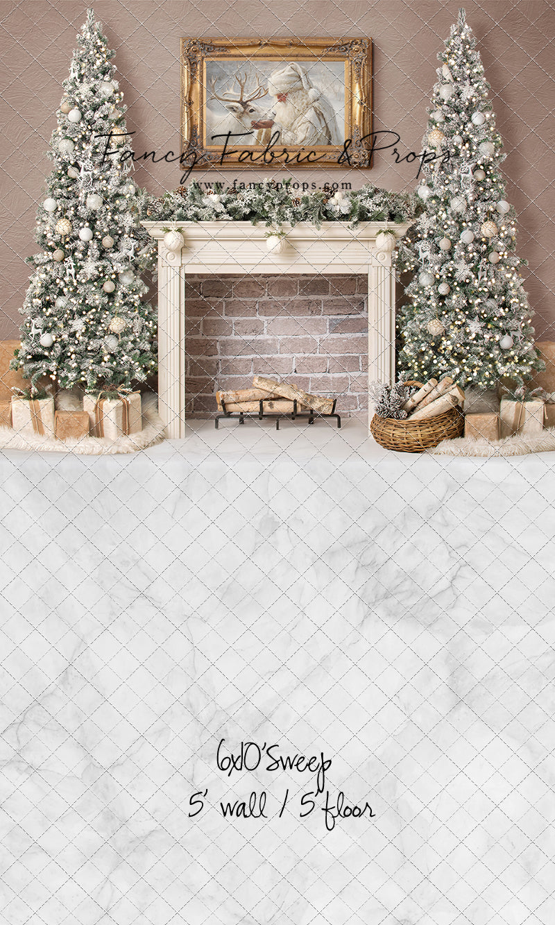 Gilded Golden Santa Room - with Sweep Option