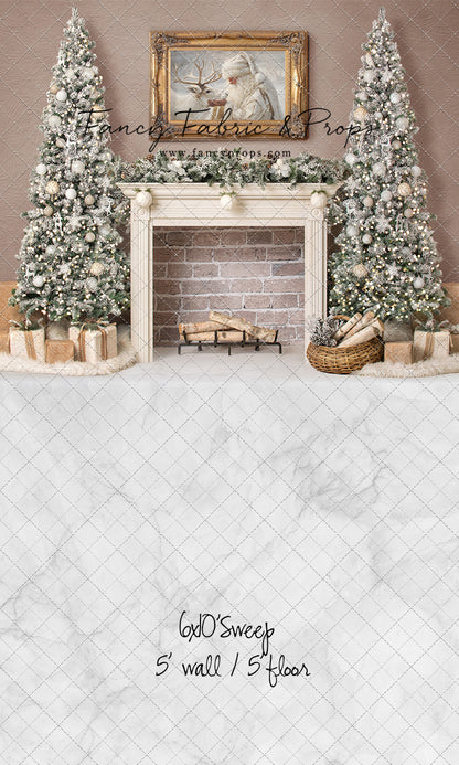 Gilded Golden Santa Room - with Sweep Option