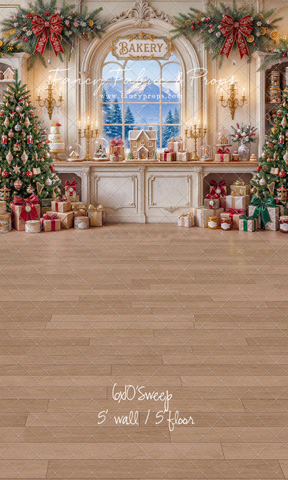 Gingerbread Wishes Bakery - With Sweep Option