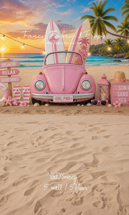Girl Power Beach Bug - With Sweep Option