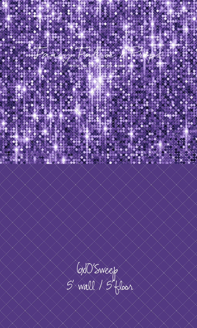 Glimmer Grape - With Solid Floor Sweep Option