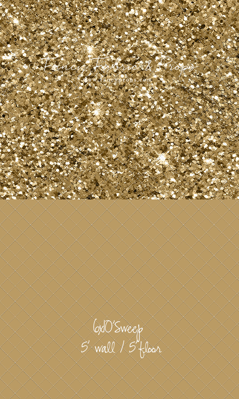 Glittering Gold Rush - With Sweep Option