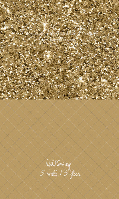 Glittering Gold Rush - With Sweep Option