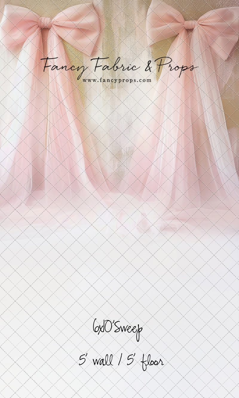 Golden Blush Bows - With Sweep Option