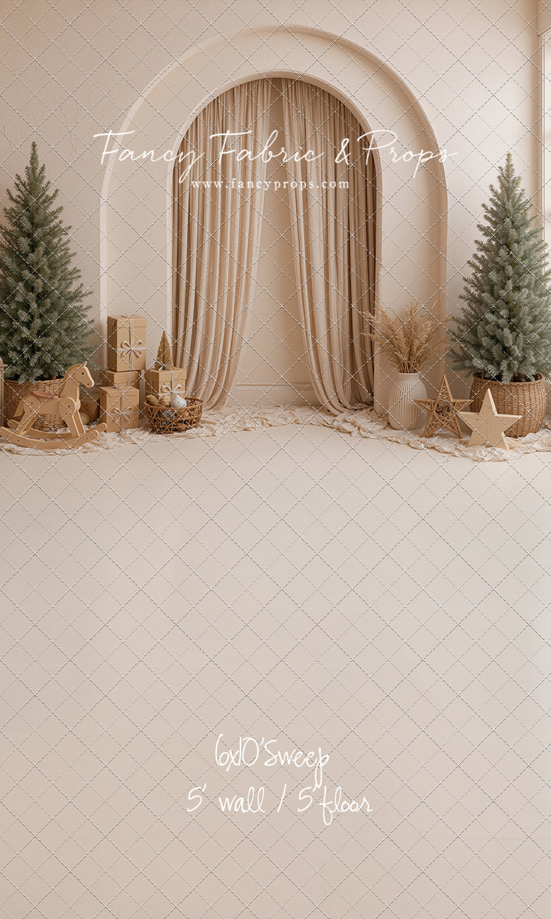 Golden Noel Arch - With Sweep Option
