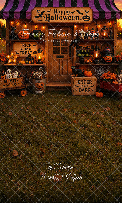 Haunted Harvest Stand - with Sweep Option
