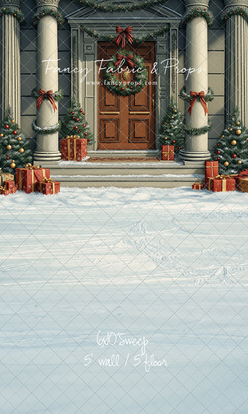 Holiday Manor Entryway - With Sweep Option