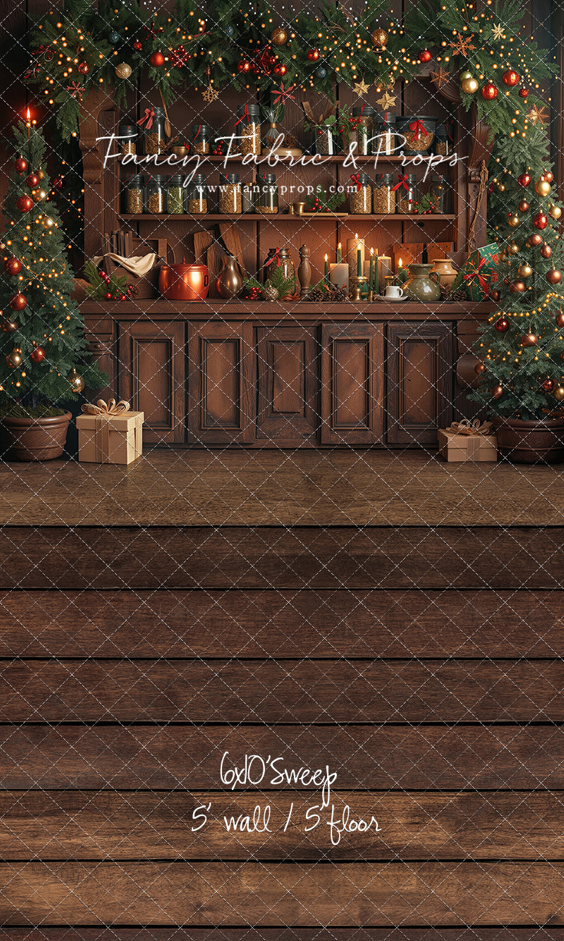 Holiday Pantry Kitchen - With Sweep Option