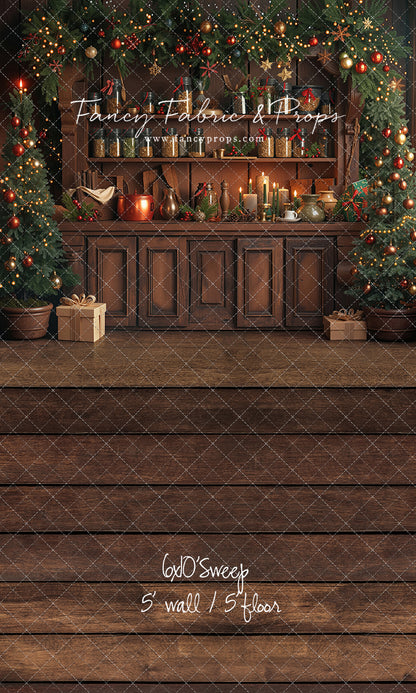 Holiday Pantry Kitchen - With Sweep Option