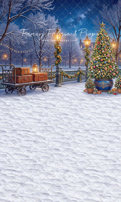 Holiday Train Station - With Sweep Option