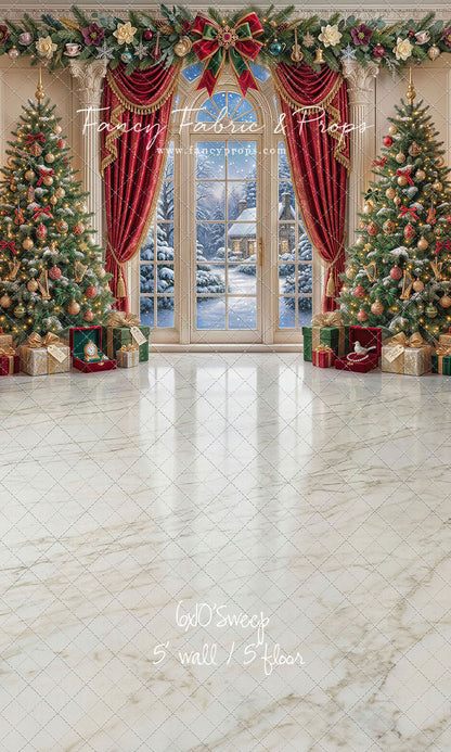 Holiday Window Elegance - with Sweep Option