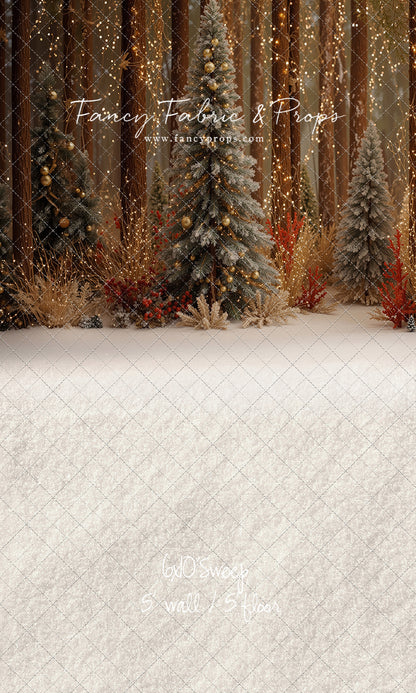 Holly & Pine Forest - With Sweep Option