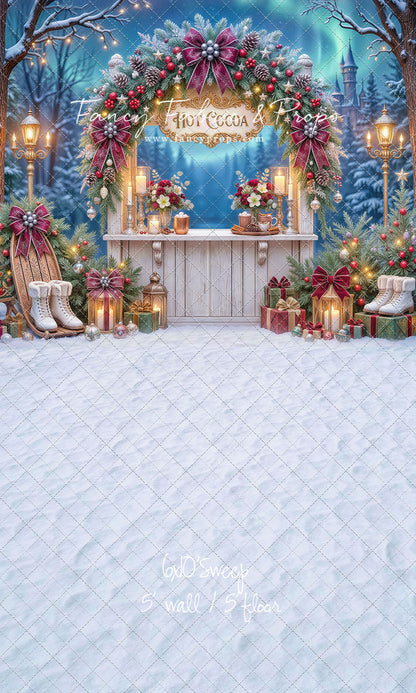 Hot Cocoa & Crimson - with Sweep Option