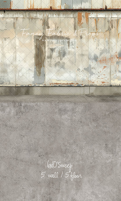Industrial Fade Wall - With Sweep Option