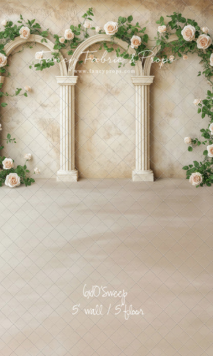 Ivory Arch Garden - With Sweep Option
