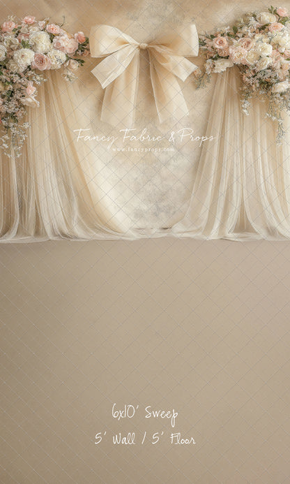 Ivory Bow Harmony  - With Sweep Option