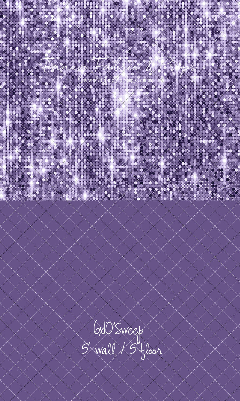 Lavender Lights - With Solid Floor Sweep Option