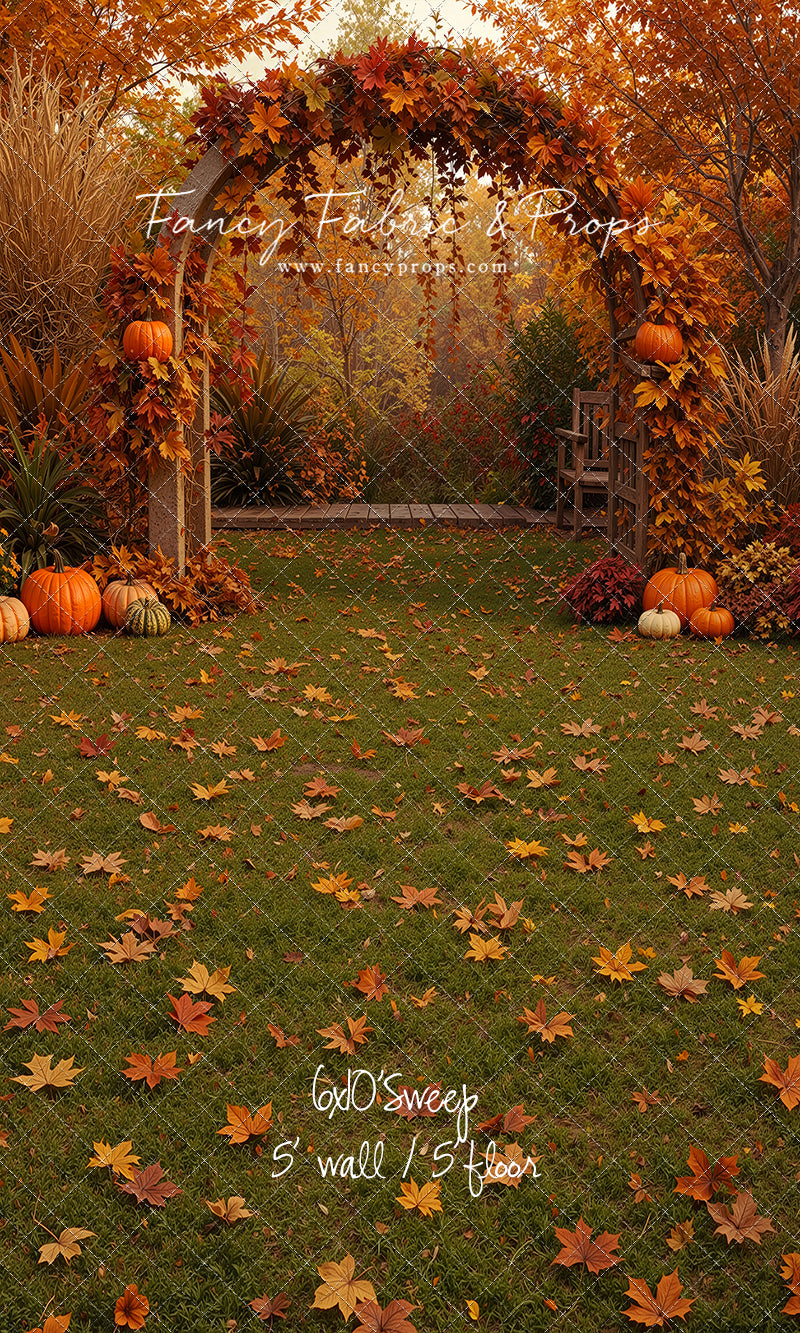 Leaves of Gold Garden - With Sweep Option
