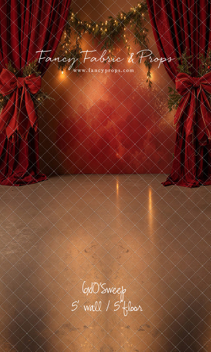Merry Christmas Curtain Call - With Sweep Option