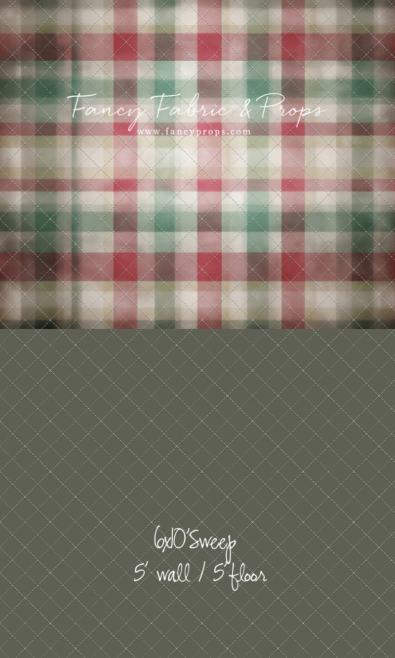 Merry Morning Plaid - With Sweep Option