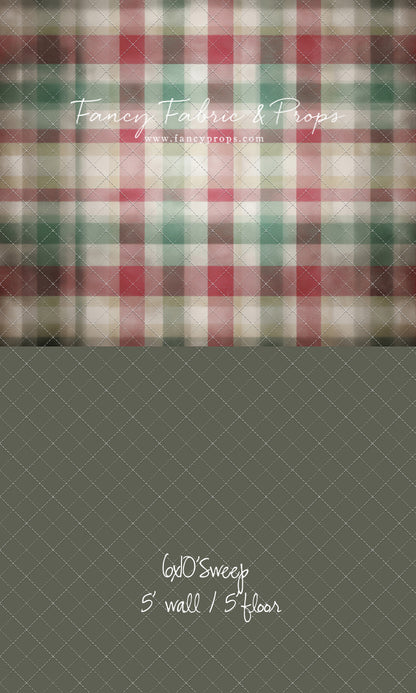 Merry Morning Plaid - With Sweep Option