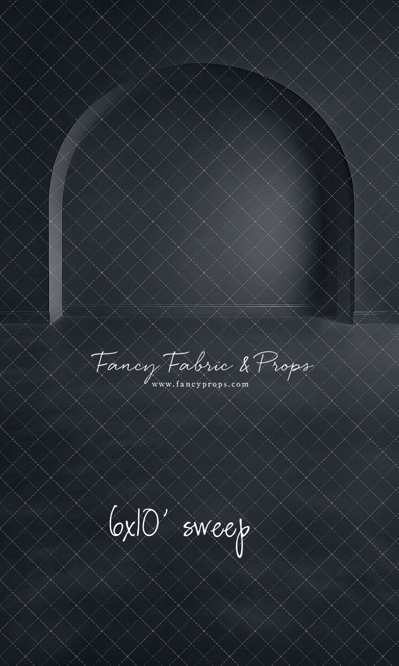 Modern Midnight Alcove - Solid Floor - With Sweep Option