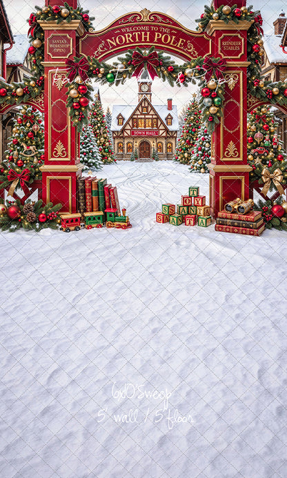 North Pole Town Hall - with Sweep Option