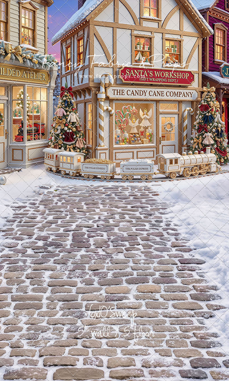 North Pole Village  - with Sweep Option