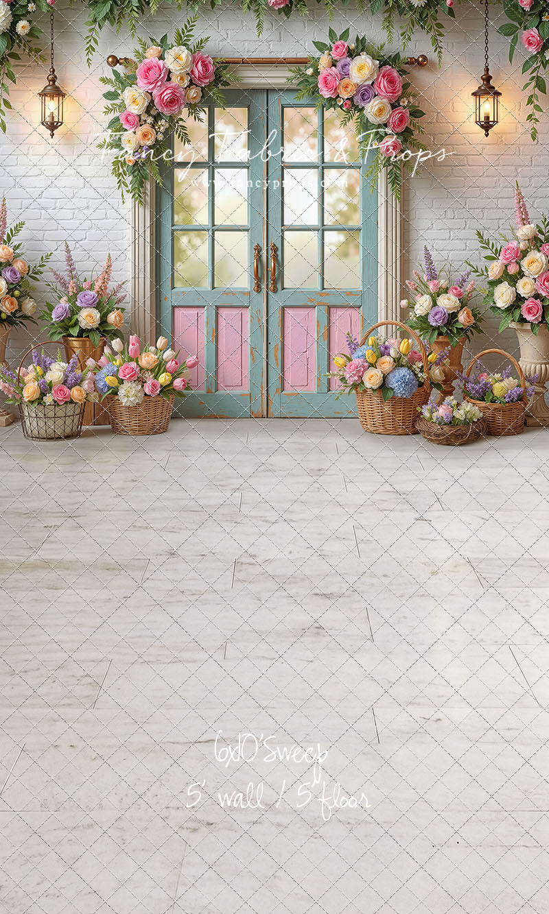 Pastel Garden Doors - With Sweep Option