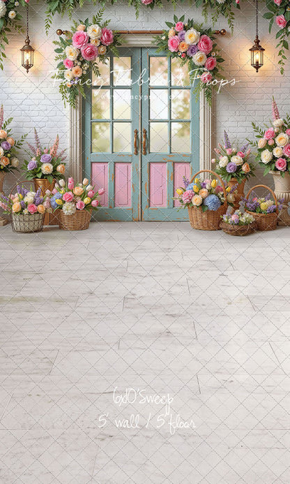 Pastel Garden Doors - With Sweep Option