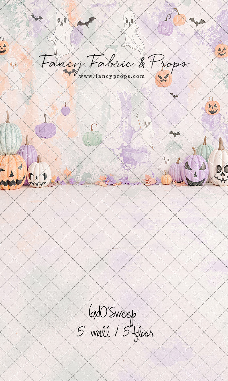 Pastel Pumpkin Parade - With Sweep Option