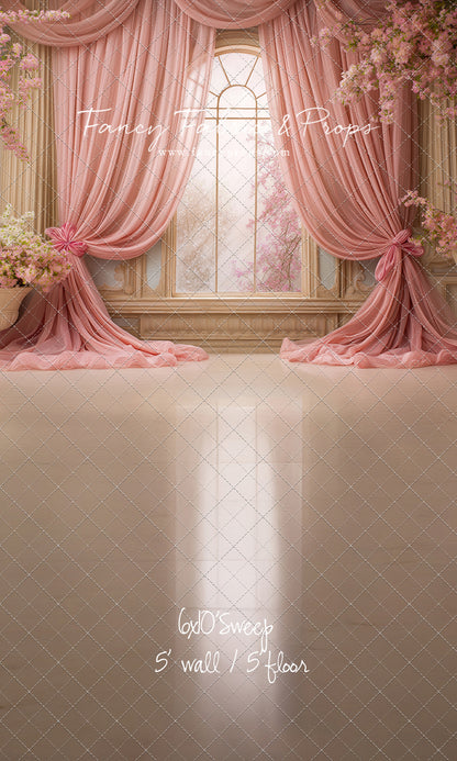 Pink Blossom Parlor - With Sweep Option