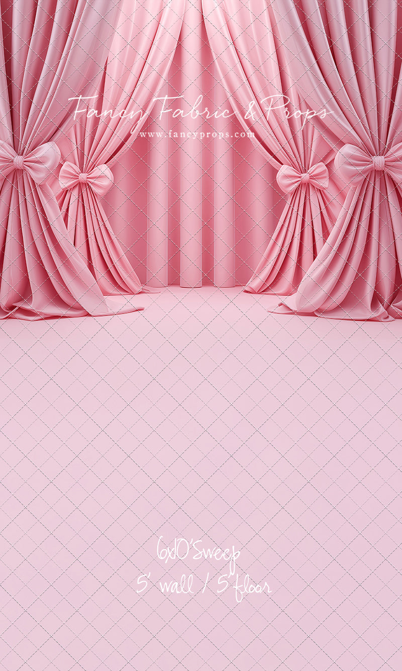 Pink Bow Drama - With Sweep Option